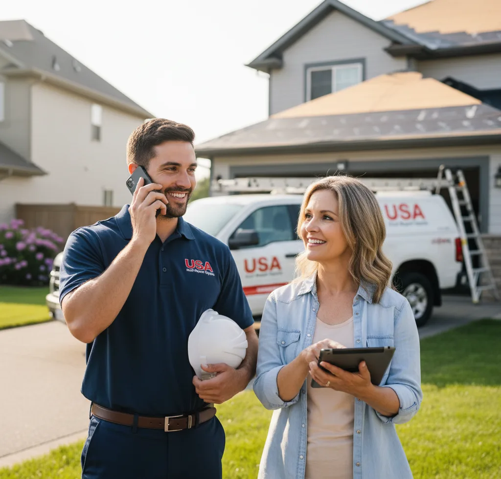USA Roof Repair Experts customer support in Feura Bush